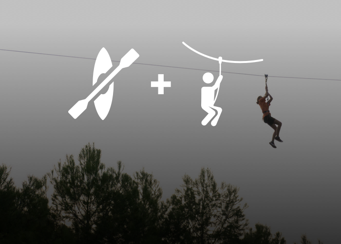 Piragüisme + parc aventura